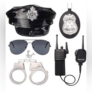 Halloween police outfit accessories 👮